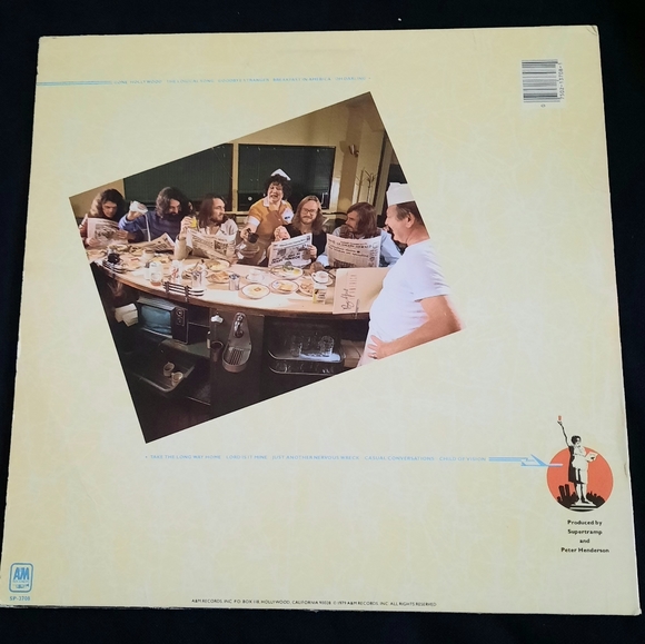 Supertramp -Breakfast In America Vinyl LP, 1979 - Picture 2 of 11
